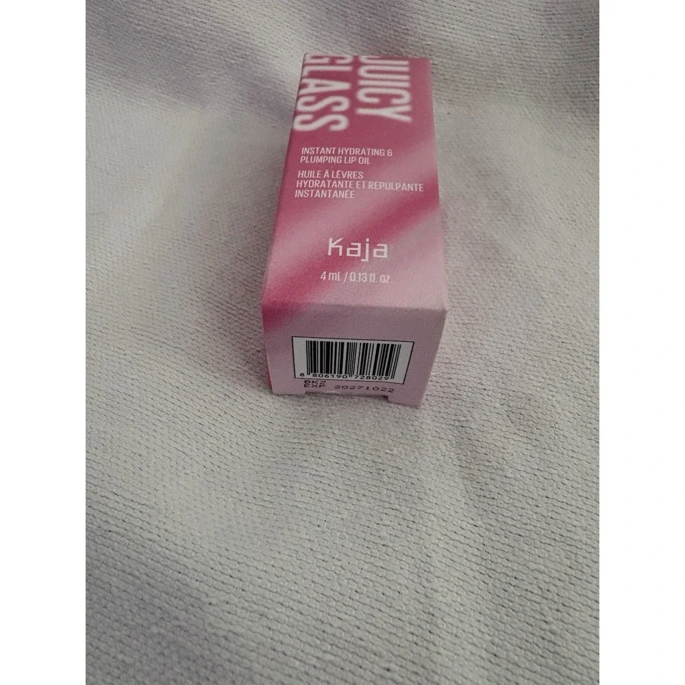 NEW Kaja Lip Plumping  Juicy Glass 03 Apricot Allure Lip Gloss 0.14 fl oz Sealed - Picture 11 of 11